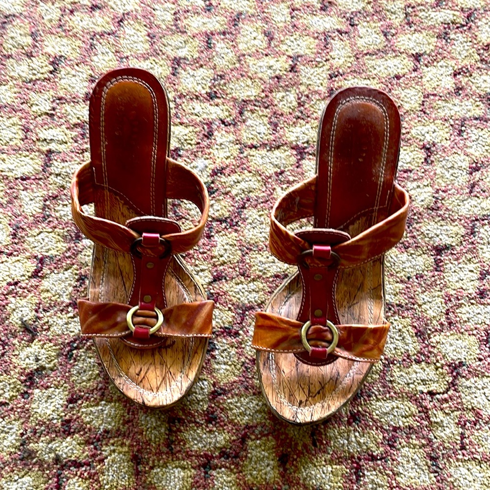Spring Step Wedge Sandal